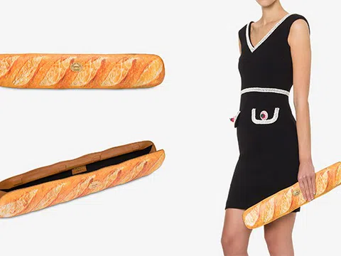 Moschino bán túi hình bánh mì